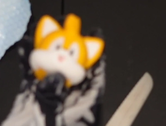 the head of tails form the sonic series as a stress ball